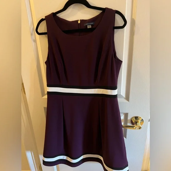 Plum colored dress - Tommy Hilfiger - size 12 - Picture 1 of 4